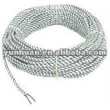 Cloth covered cable power cord textile cotton jacket